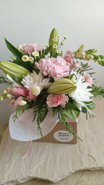 Traditional box arrangement