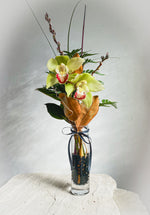 Father's day orchid in a vase